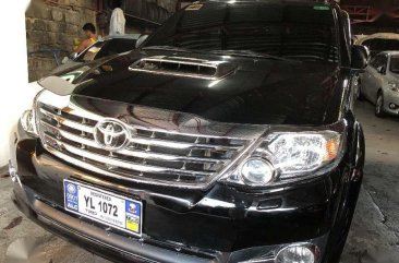 2015 Toyota Fortuner 2.5 V 4x4 Automatic Black