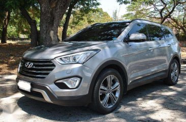 2015 Hyundai Grand Santa Fe AT Diesel CRDI Silver Top of the Line Casa