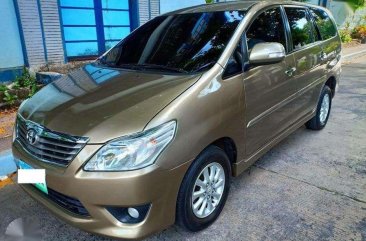 Toyota Innova G 2013 Gas - AT FOR SALE