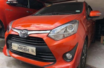 2017 Toyota Wigo 1.0 G Automatic Orange Met