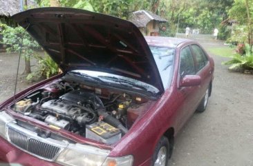 nissan sentra super saloon 2000 red for sale 