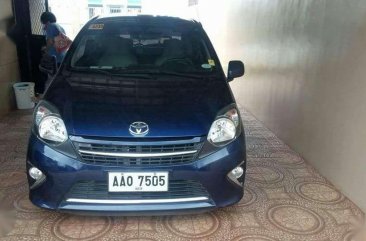 Toyota Wigo 1.0G  2014 Blue HB Fpr Sale 