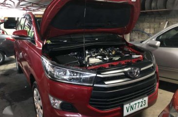 2017 Toyota Innova J Red Manual For Sale 