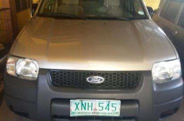 Ford Escape 2004 AT SIlver SUV For Sale 