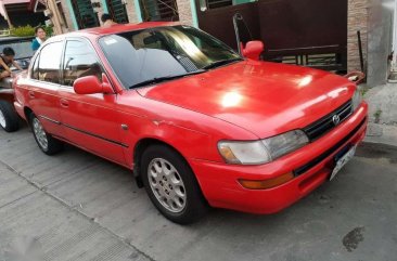 Toyota Corolla Gli 1994 AT Red Sedan For Sale 