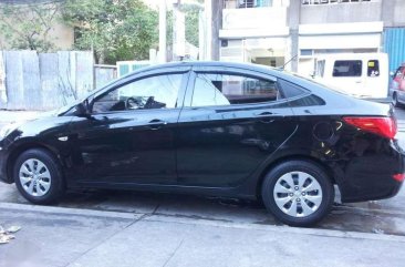 hyundai accent 2017 manual black for sale 