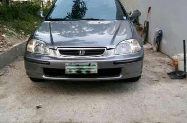 Honda Civic Vtec 1998 Gray Sedan For Sale 