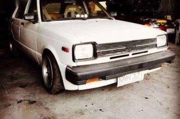 Toyota Starlet 1981 Manual White Hb For Sale 