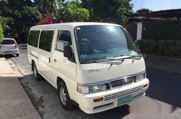 2005 Nissan Urvan Manual Diesel