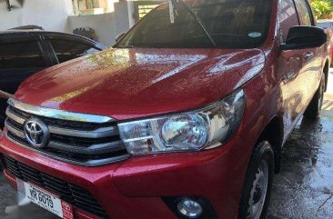 2017 Toyota Hilux 2.4 E Manual Red Model FOR SALE