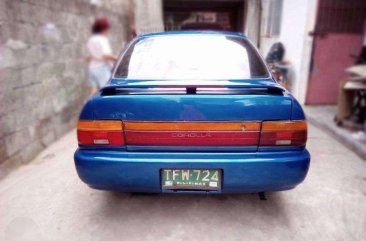 1992 Toyota Corolla BLUE FOR SALE