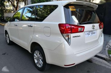 2017s Toyota Innova 2.8G White Pearl Automatic FOR SALE