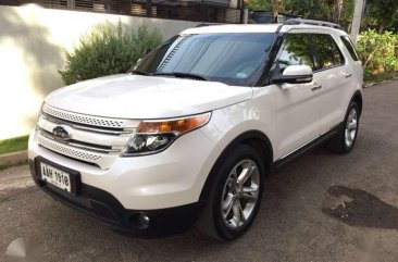 2014 Ford Explorer 2.0 Ecoboost White For Sale 