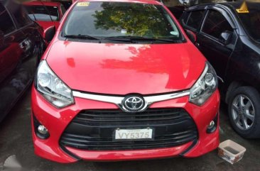 2017 Toyota Wigo 1.0G Automatic RED For Sale 