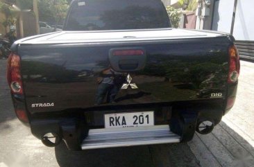 Mitsubishi Strada 2010 Manual Black For Sale 