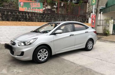 Hyundai Accent 2012 Manual Gas Sleek Silver FOR SALE