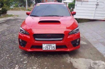 2016 Subaru WRX CVT Sedan Red For Sale 