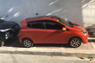 2017 Toyota Wigo 1000G Automatic Orange New Look