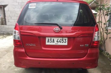 2015 toyota innova e red suv for sale 