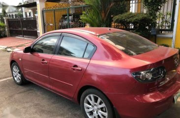 Fresh Mazda 3 2008 Red Sedan For Sale 