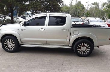 Toyota hilux G 2008 silver pickup for sale 