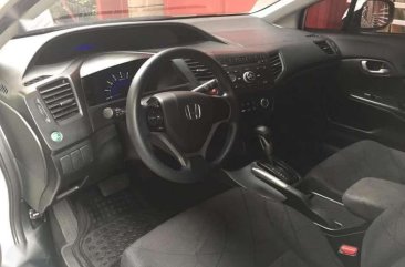 2015 honda civic white sedan for sale 