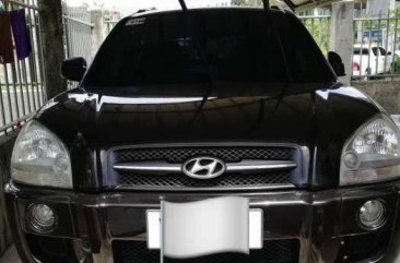 2007 Hyundai Tucson Black SUV For Sale 