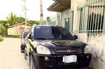 2007 Hyundai Tucson Black SUV For Sale 