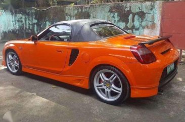 Toyota MRs MR2 Spyder Orange For Sale 