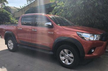 2016 Toyota Hilux 2.4 G Automatic Orange Ltd