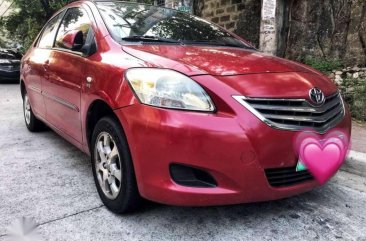 Toyota Vios 2011 1.3 E Automatic Red For Sale 