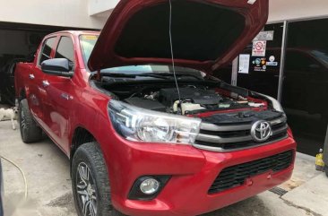 2017 Toyota Hilux E 4x2 Red Manual For Sale 