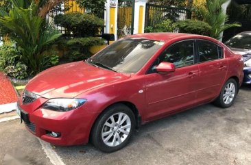 Fresh Mazda 3 2008 Red Sedan For Sale 