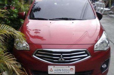 Mitsubishi Mirage G4 2015 Red For Sale 