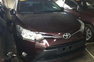 Grab Ready 2017 TOYOTA Vios 13 E Automatic Blackish Red