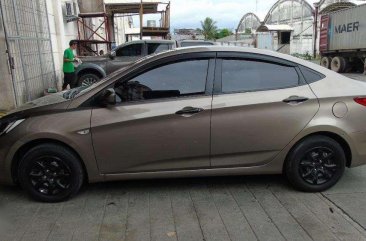 Hyundai Accent 1.4 Gasoline Brown For Sale 