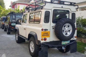 2008 Land Rover Defender D90 White For Sale 