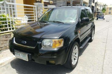 Ford Escape AT XLT 2004 Black For Sale 