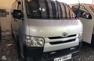 2016 Toyota Hiace Commuter Silver Manual Transmission