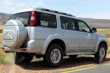 Fresh Ford Everest Manual Silver For Sale 