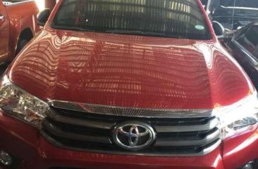 2017 TRUCK Hilux E manual red FOR SALE 