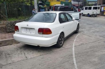 1996 Honda Civic VTi vtec White Sedan For Sale 