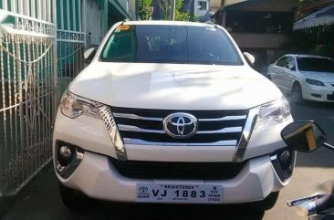 2017 Toyota Fortuner G manual diesel