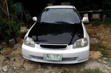 1996 Honda Civic VTi vtec White Sedan For Sale 