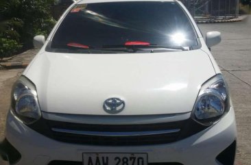 Toyota wigo 2014 e manual white for sale 