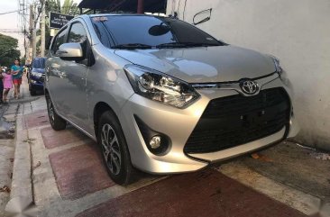 2018 Toyota Wigo 1000G Automatic Silver for sale 