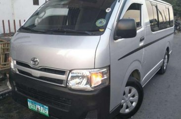 For sale 2013 Toyota Hiace commuter manual transmission First owner