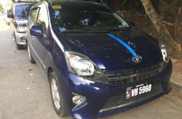 2017 Toyota Wigo 10 G Automatic Blue for sale 