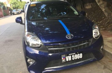 2017 Toyota Wigo 10 G Automatic Blue for sale 