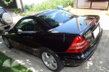 2002 Mercedes Benz SLK 200 Black For Sale 